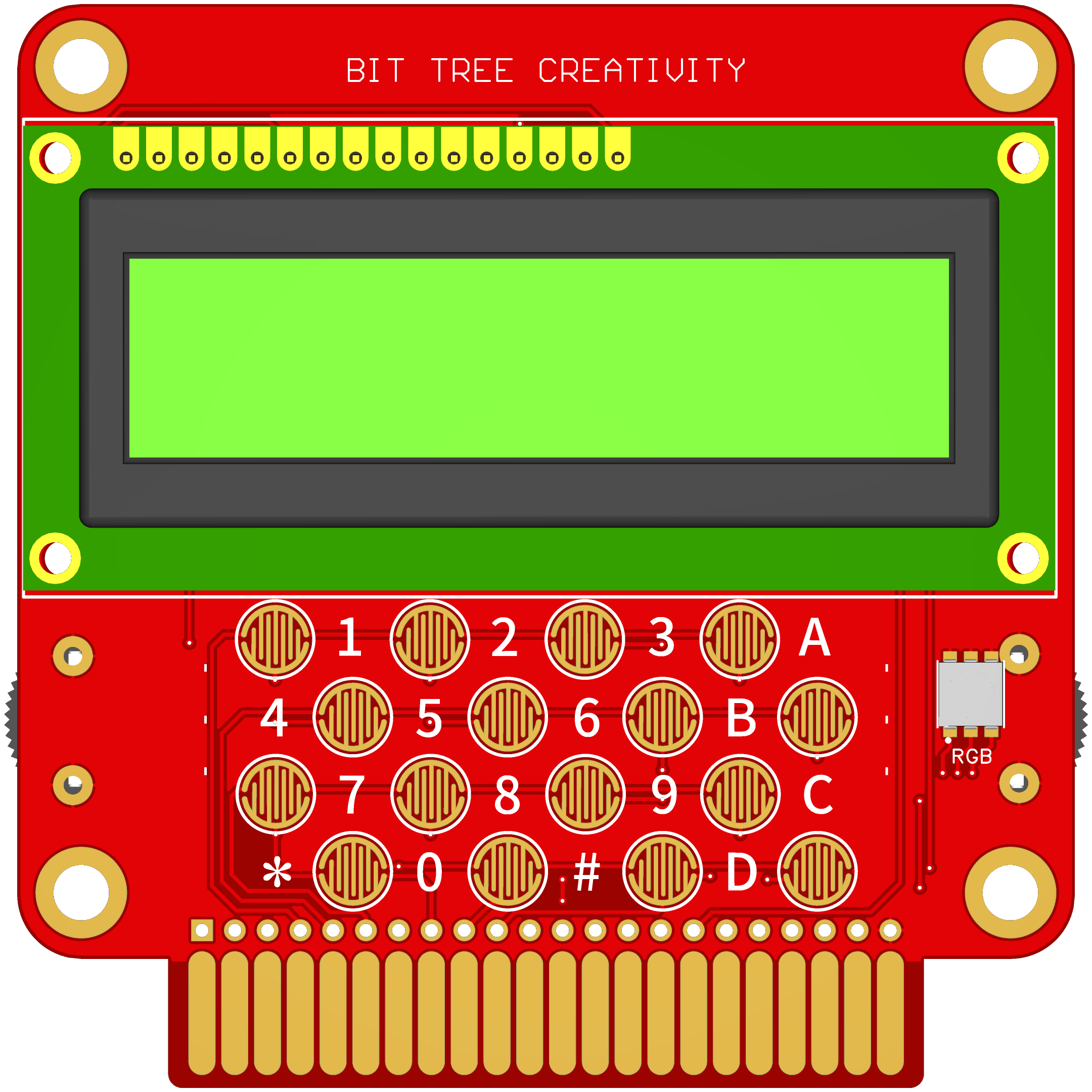 SH1007_LCD1602密码箱主题扩展卡