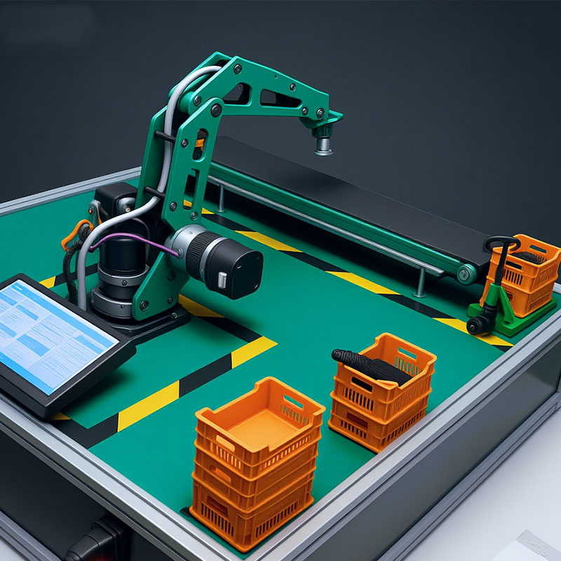 三轴机械臂自动化 工厂演示示教系统